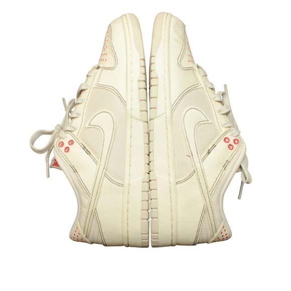 NIKE Men Size US10.5 Dunk Low Se Denim Orewood Sneakers Ivory Dv0834 Retro - Picture 11 of 14